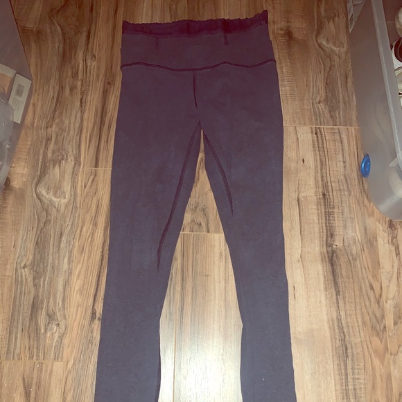 Lululemon leggings cotton sz6 - Picture 1 of 5